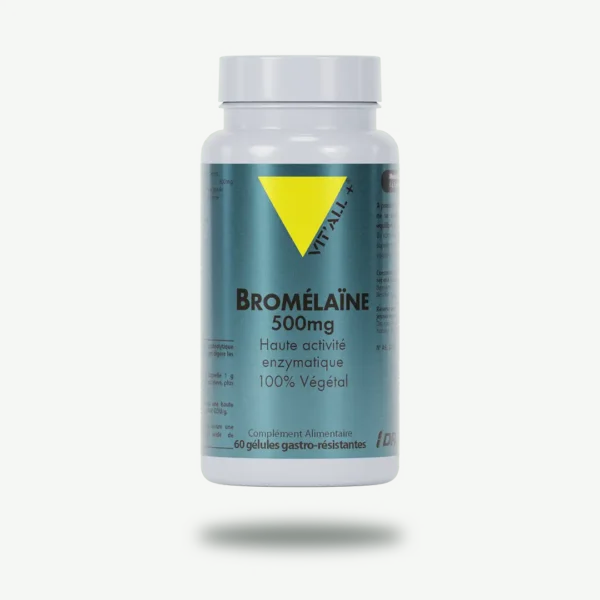 BROMELAÏNE 500mg Haute activité enzymatique 100% végétal
