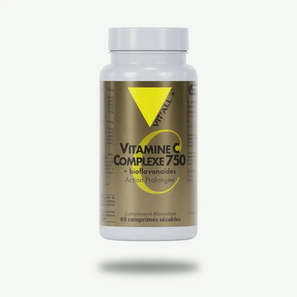 VITAMINE C 750 Action Prolongée + Bioflavonoïdes