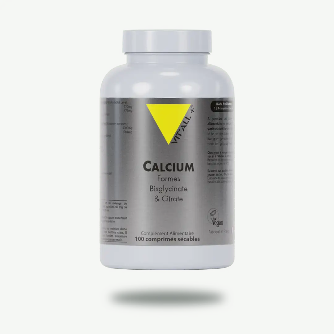CALCIUM FORMES BISGLYCINATE ET CITRATE CALCIUM Formes Bisglycinate et Citrate - VEGAN