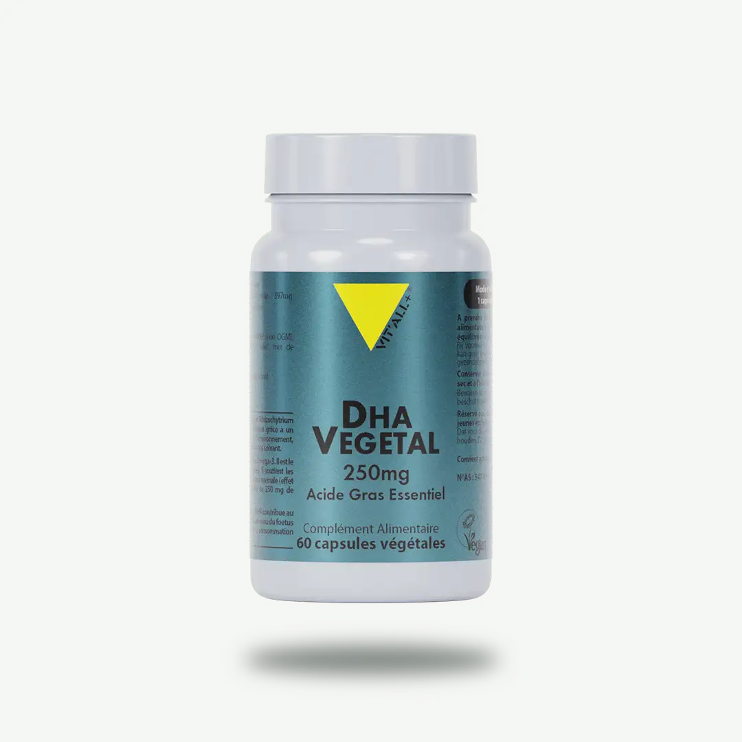 DHA VÉGÉTAL 250mg DHA VEGETAL 250mg - VEGAN VIT'ALL+