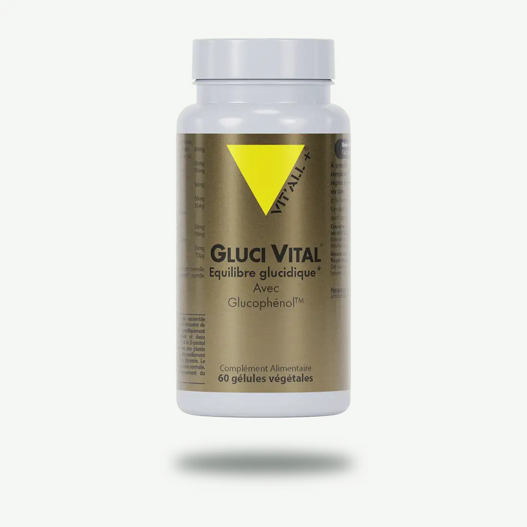 GLUCI VITAL® (Equilibre glucidique*) avec Glucophénol™ GLUCI VITAL® (Equilibre glucidique*) avec Glucophénol™
