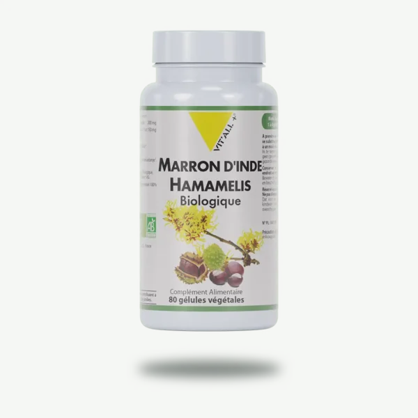 MARRON D'INDE 150mg + HAMAMELIS 200mg BIO*