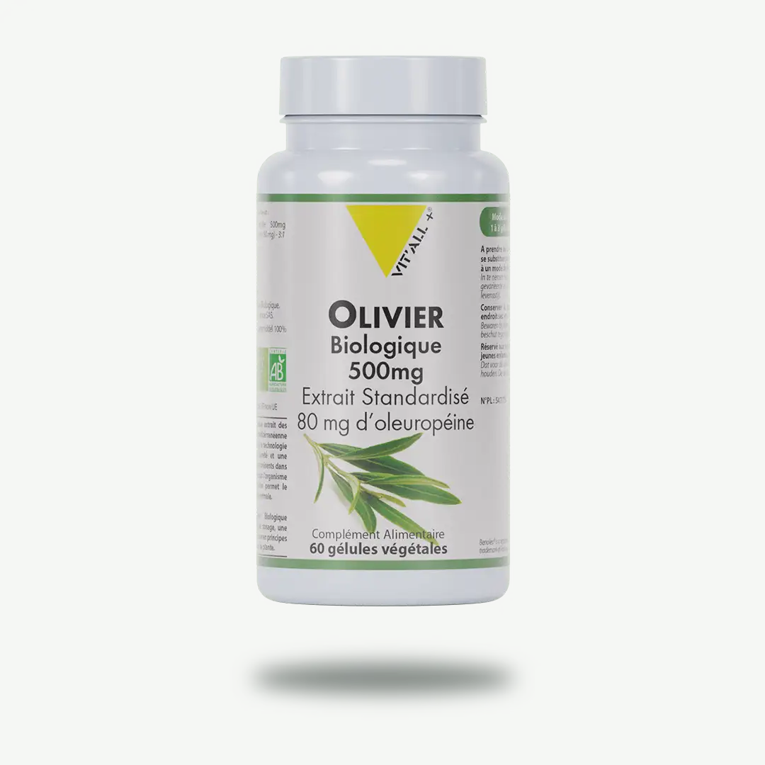 OLIVIER BIO* 500mg Extrait Standardisé OLIVIER BIO* 500mg Extrait Standardisé VIT'ALL+