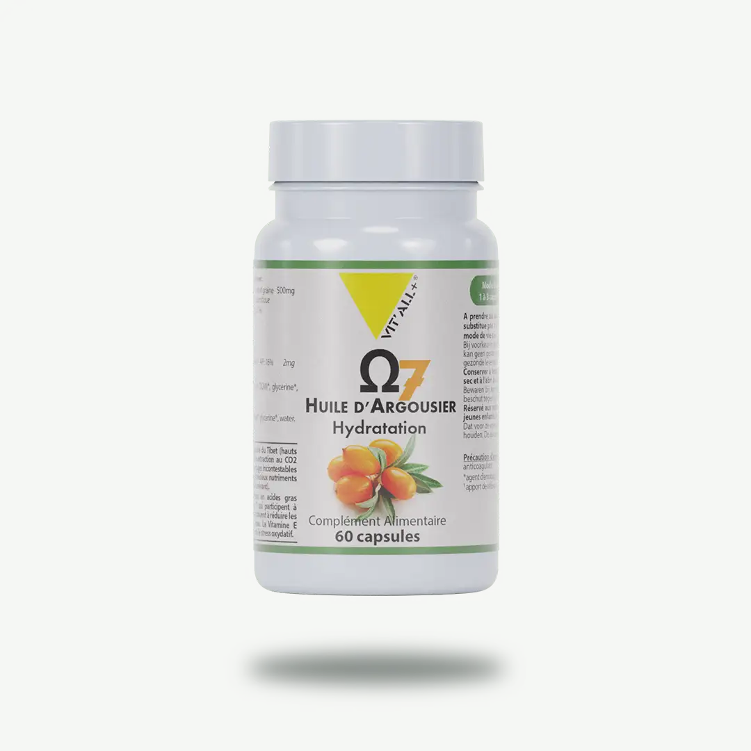 OMEGA 7 Huile d’Argousier 500mg OMEGA 7 Huile d'Argousier 500mg