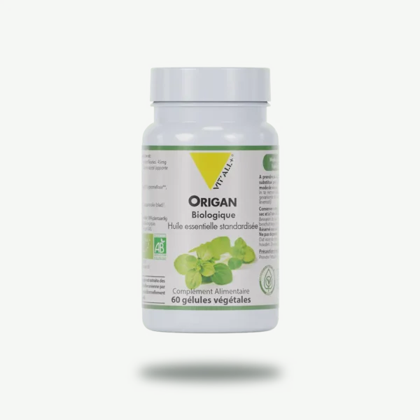 HUILE D'ORIGAN BIO* 45mg VIT'ALL+