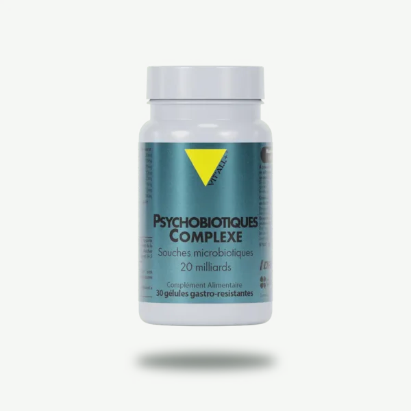 PSYCHOBIOTIQUES COMPLEXE (enrobage gastro-résistant) VIT'ALL+