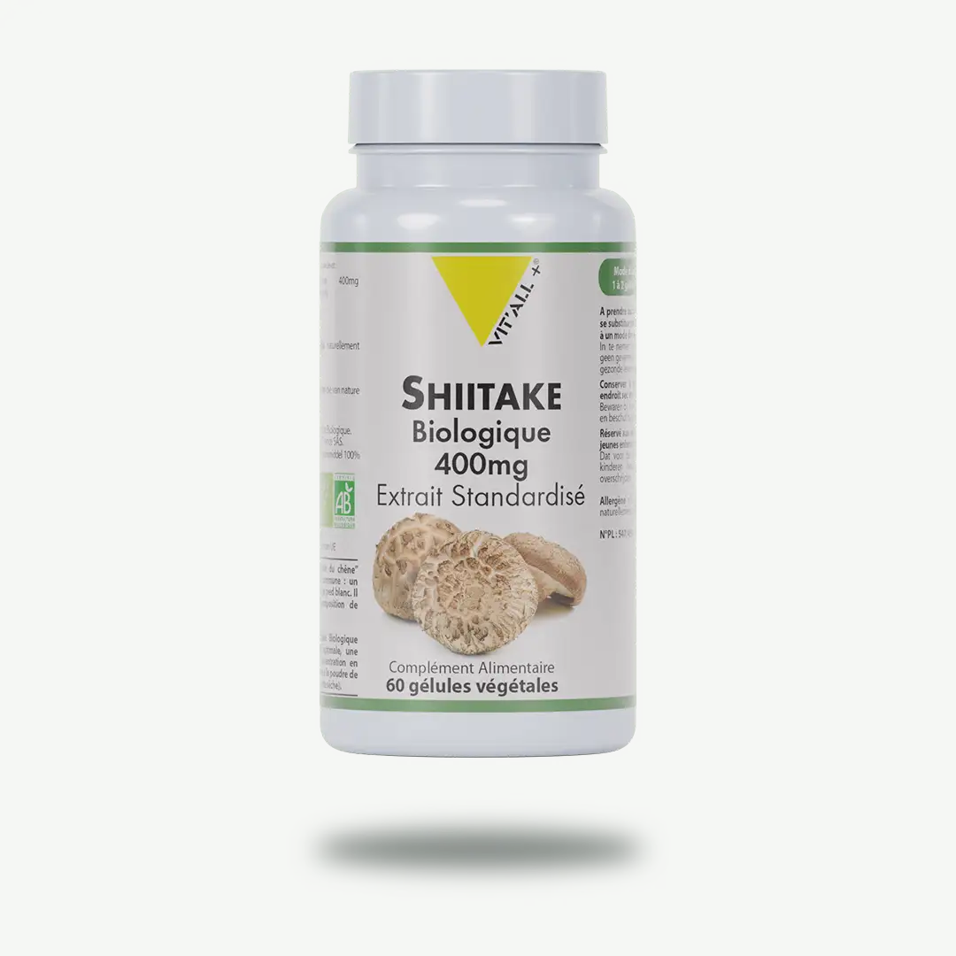 SHIITAKÉ BIO* 400mg SHIITAKE BIO* 400mg Extrait Standardisé