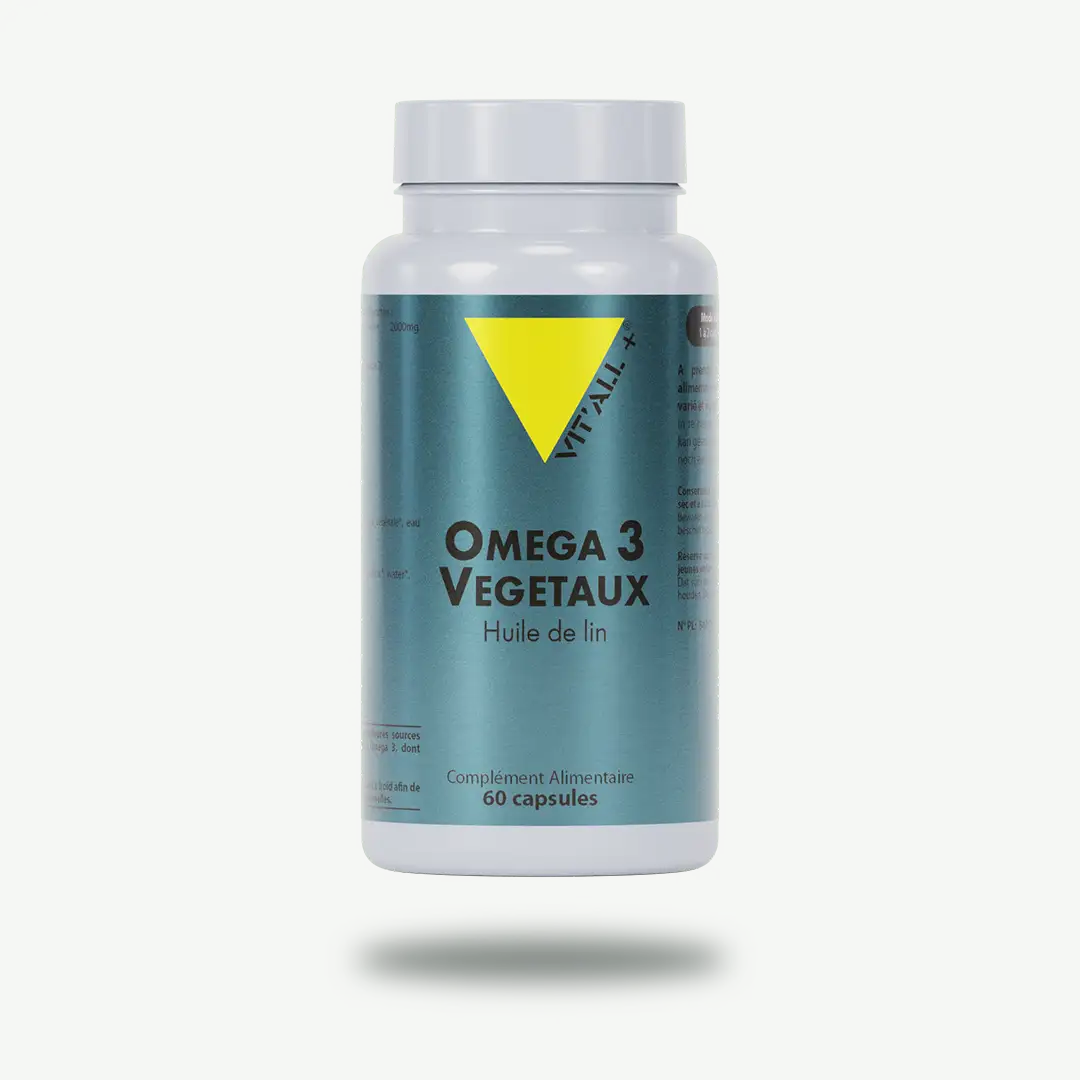 OMEGA 3 VÉGÉTAUX (Huile de lin) 1000mg OMEGA 3 VEGETAUX (Huile de lin) 1000mg